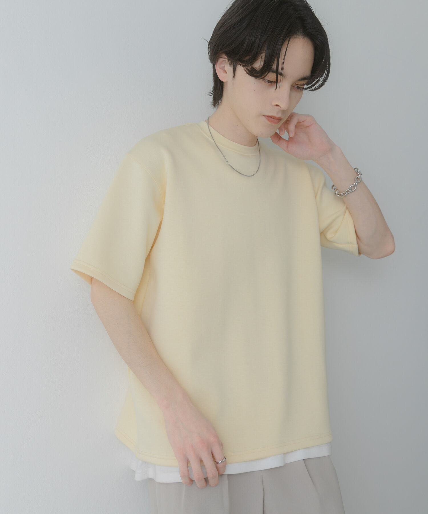 SENSE OF PLACE by URBAN RESEARCH「『一部WEB限定ｶﾗｰ』『接触冷感/速乾』ﾀﾞﾝﾎﾞｰﾙﾎﾟﾝﾁｼｮｰﾄ」|Tシャツ・カットソー|