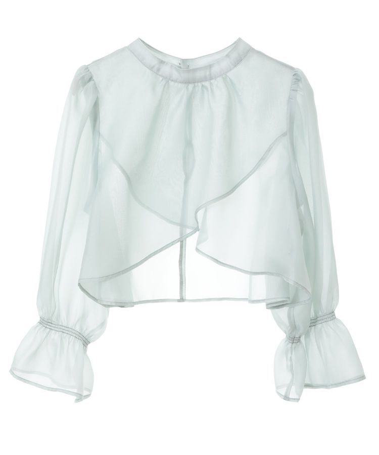 earth music&ecology「SET2点シアーブラウス＋3Dレースワンピース」|ワンピース|