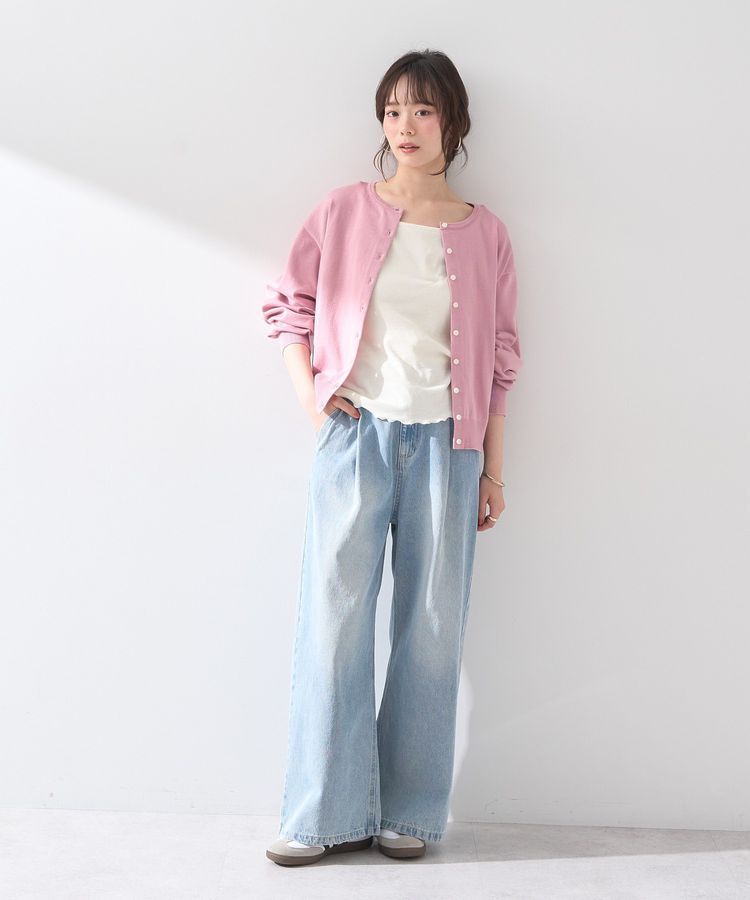 earth music&ecology「パールストラップキャミソール」|キャミソール|