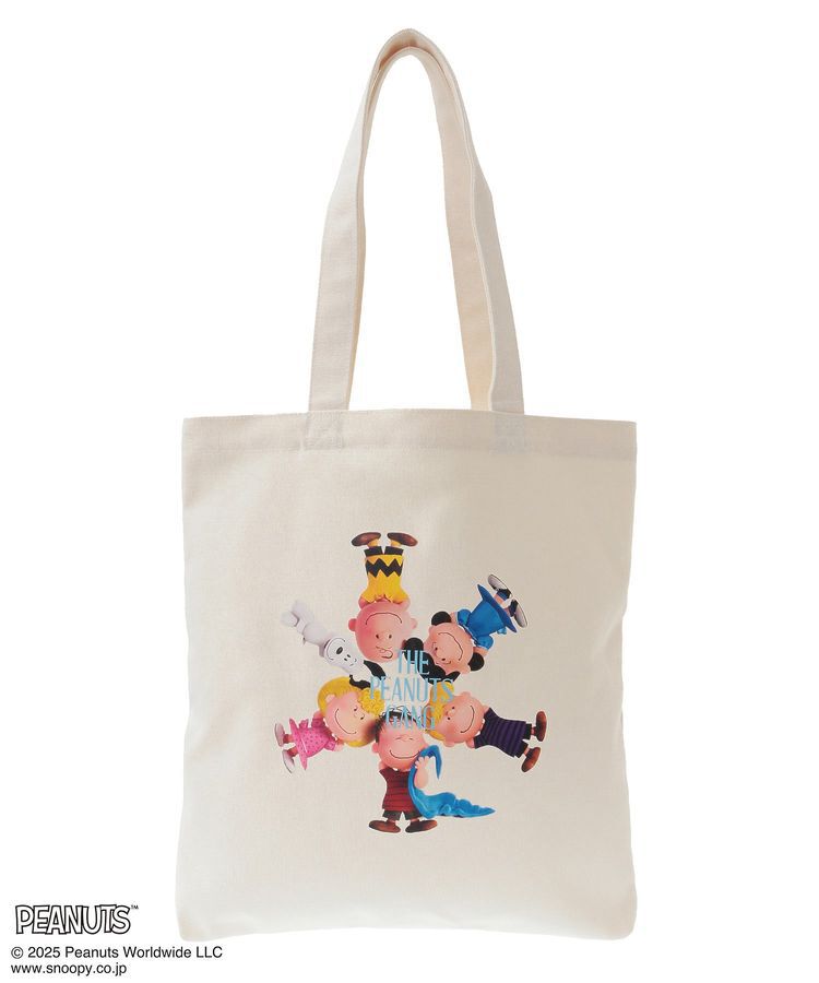 earth music&ecology「PEANUTS/earth アソート3Dアートトート」|トートバッグ|