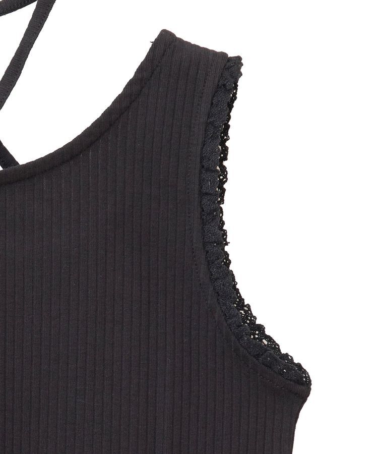 earth music&ecology「マルチwayネックホルターレースタンク」|インナー|