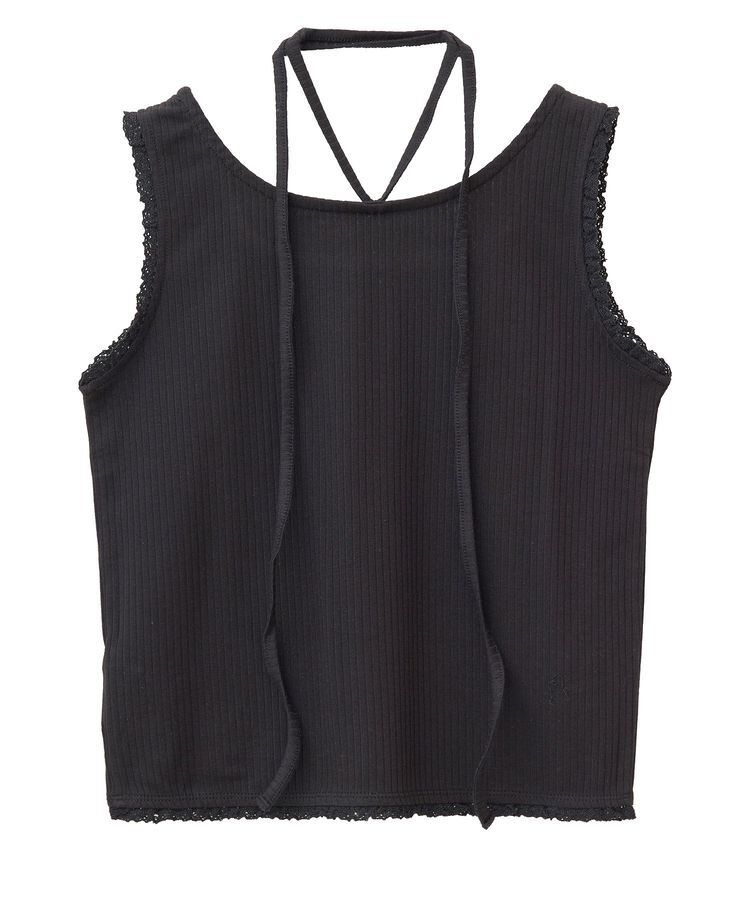 earth music&ecology「マルチwayネックホルターレースタンク」|インナー|