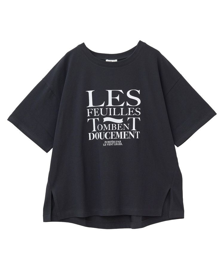 earth music&ecology「アソートプリントレギュラースリットTee」|Tシャツ・カットソー|