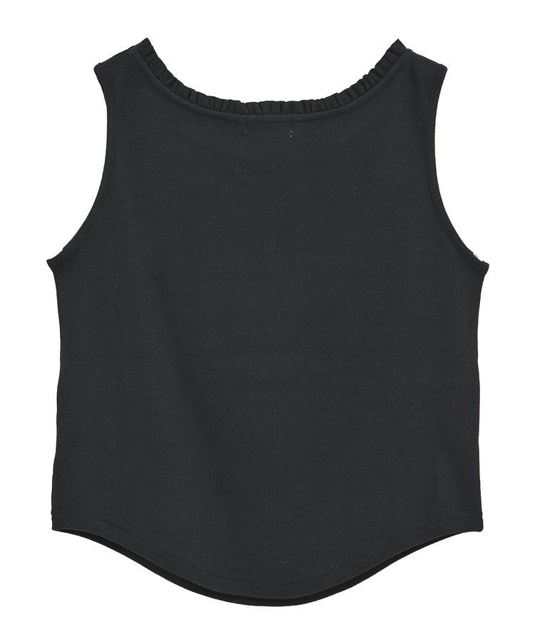 earth music&ecology「フリルロゴノースリーブプルオーバー」|インナー|