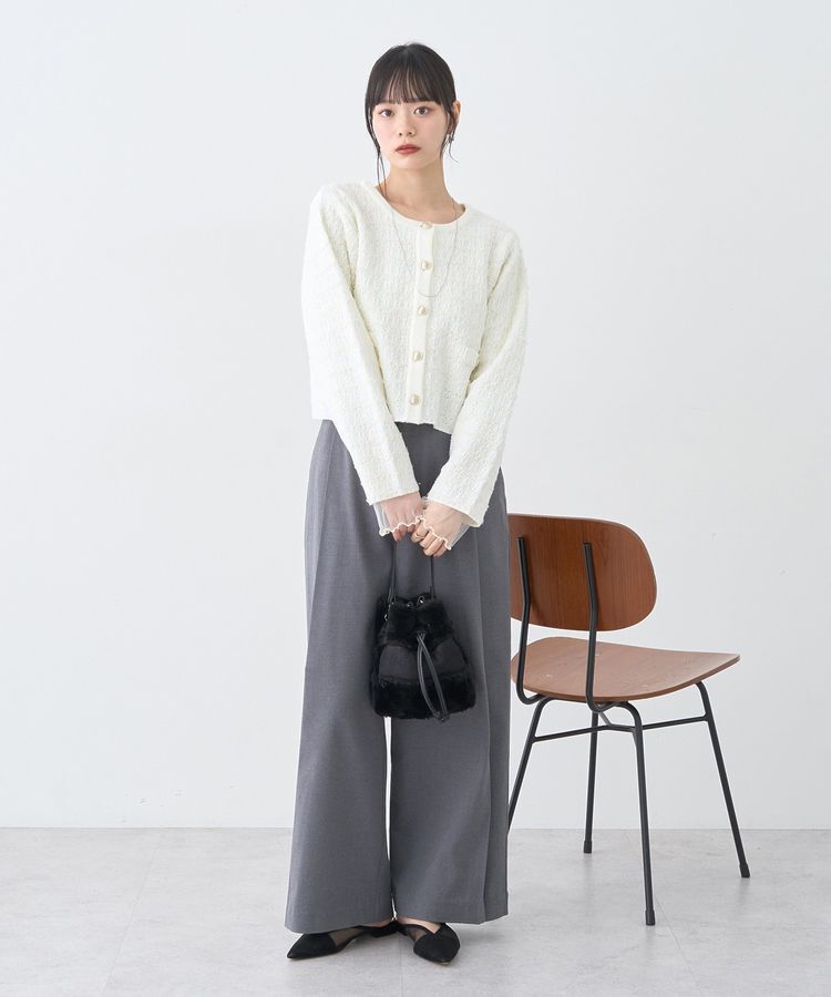 earth music&ecology「ウエストタブタックパンツ」|その他|