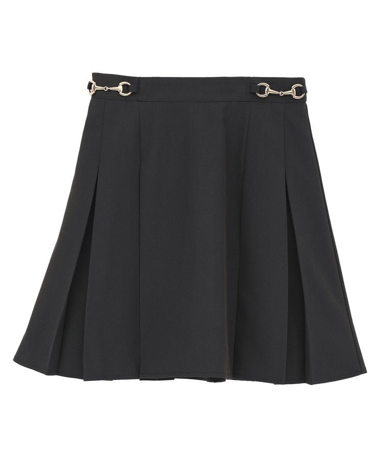 earth music&ecology「ビット付きミニスカート」|スカート|