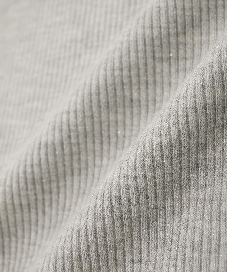 earth music&ecology「ラメテレコボートネックプルオーバー」|Tシャツ・カットソー|