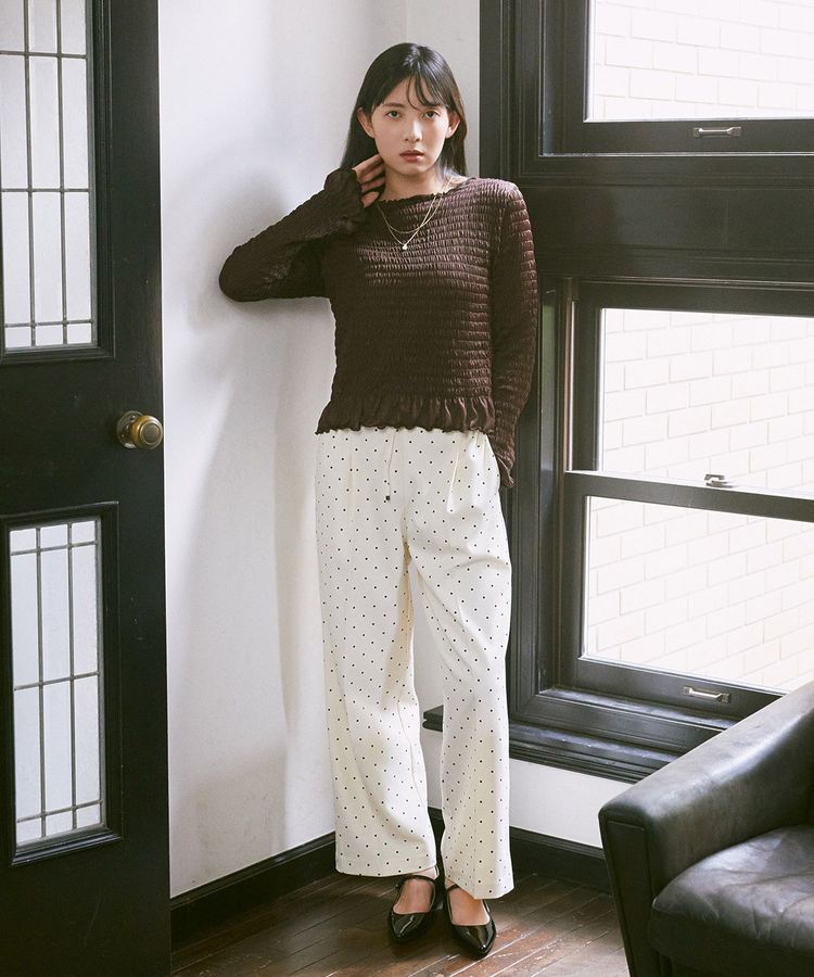 earth music&ecology「シャーリングメロープルオーバー」|Tシャツ・カットソー|