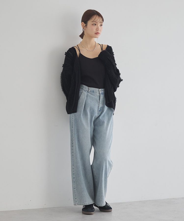 earth music&ecology「クロスストラップカップ付キャミソール」|キャミソール|