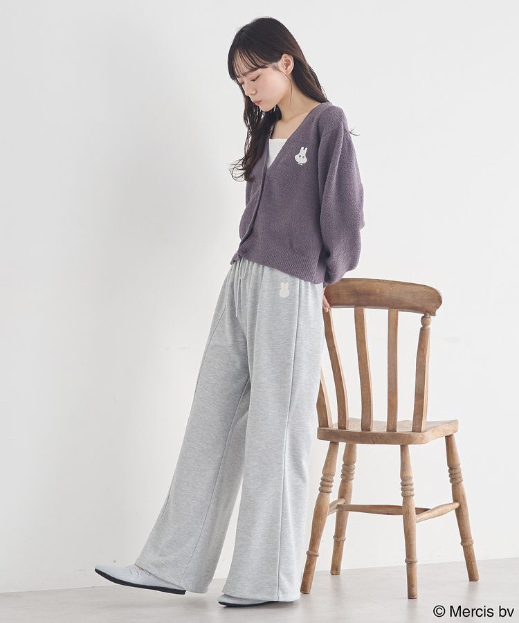 earth music&ecology「miffy/earth モコモコカーディガン」|カーディガン|