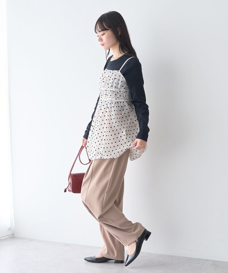 earth music&ecology「サイドギャザープルオーバー」|Tシャツ・カットソー|