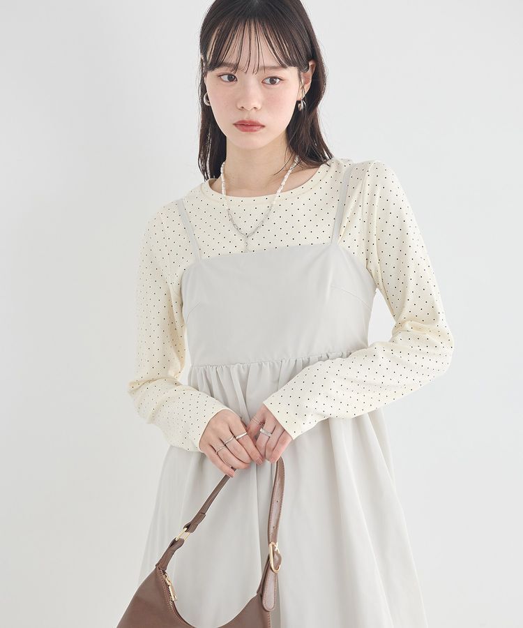 earth music&ecology「サイドギャザープルオーバー」|Tシャツ・カットソー|