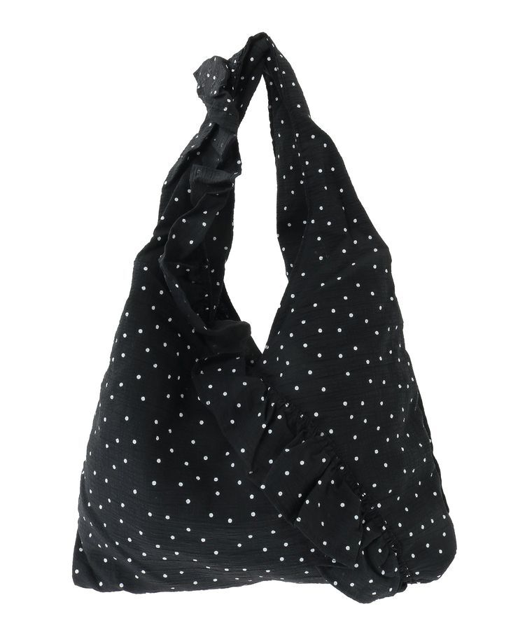 earth music&ecology「フリルトライアングルバッグ」|トートバッグ|