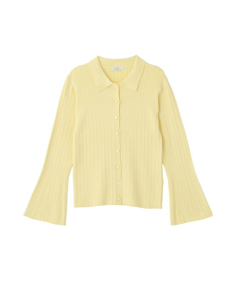 earth music&ecology「レギュラーカラーニットカーディガン」|カーディガン|