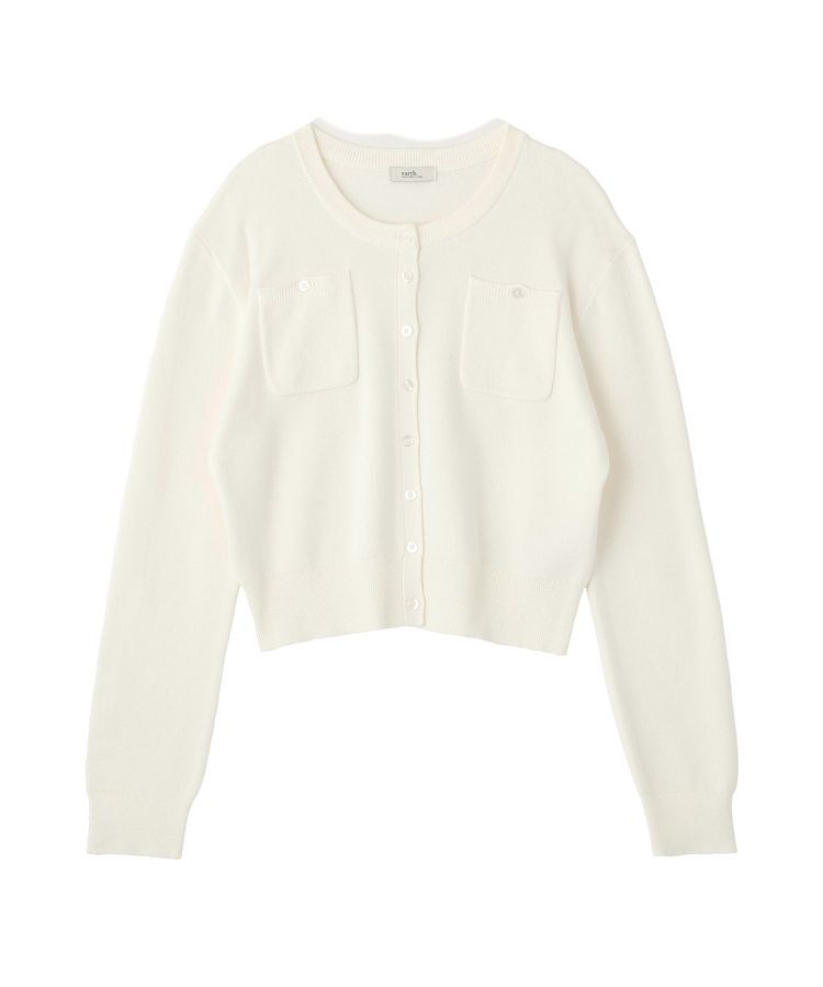 earth music&ecology「ダブルポケットカーディガン」|カーディガン|