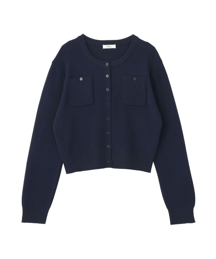 earth music&ecology「ダブルポケットカーディガン」|カーディガン|