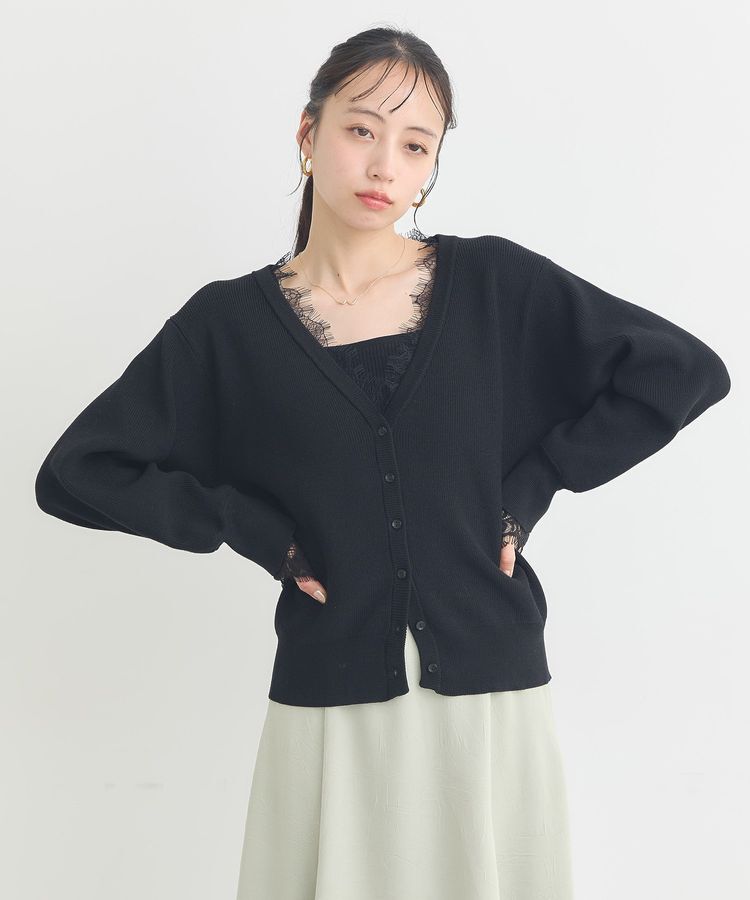 earth music&ecology「リブニットタンクトップ」|インナー|