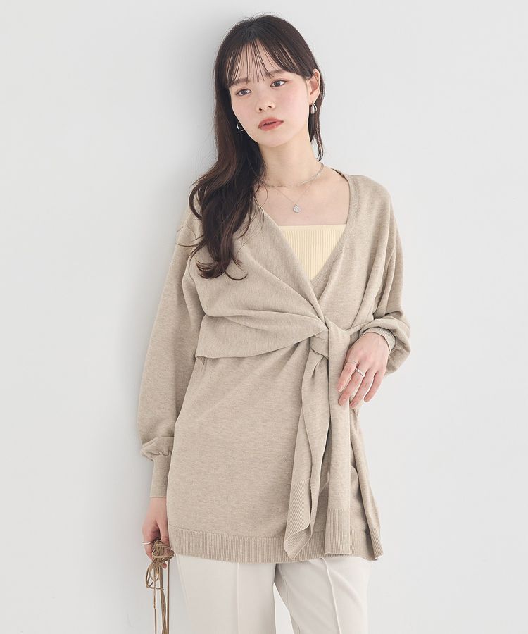 earth music&ecology「リブニットタンクトップ」|インナー|