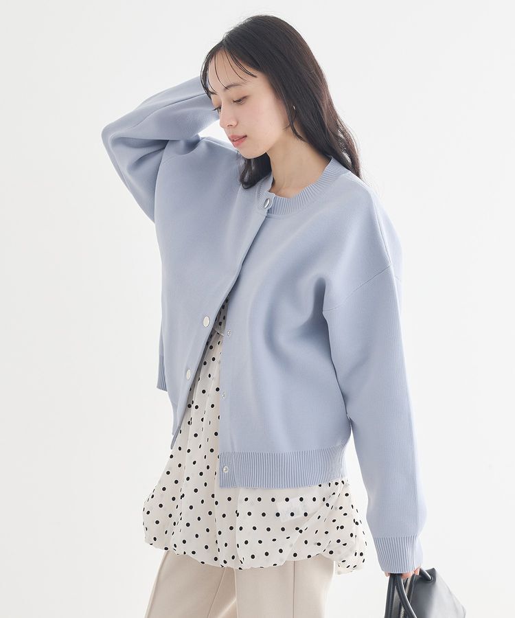 earth music&ecology「メタルボタンカーディガン」|カーディガン|