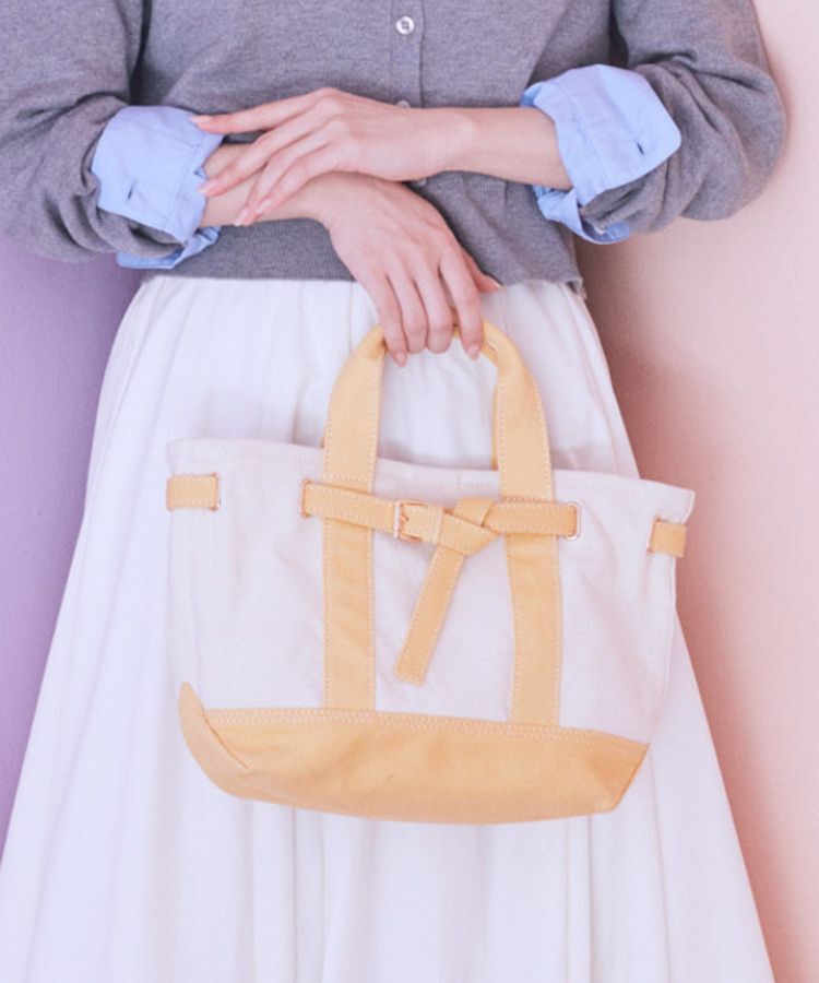 earth music&ecology「ベルトキャンバストートバッグ M」|トートバッグ|