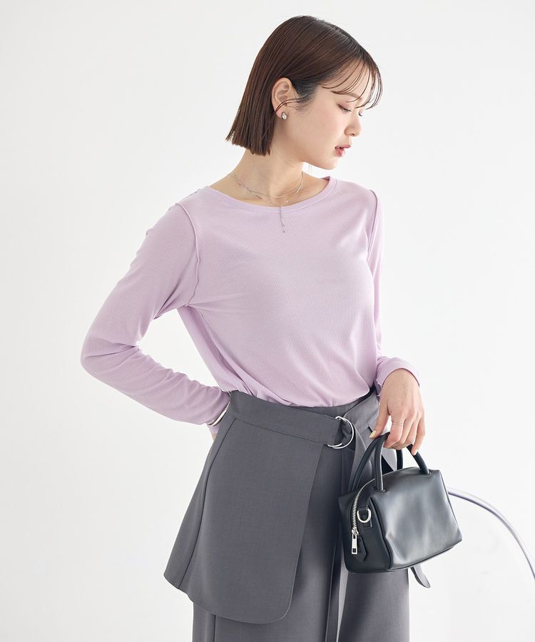 earth music&ecology「微シアーメロープルオーバー」|Tシャツ・カットソー|