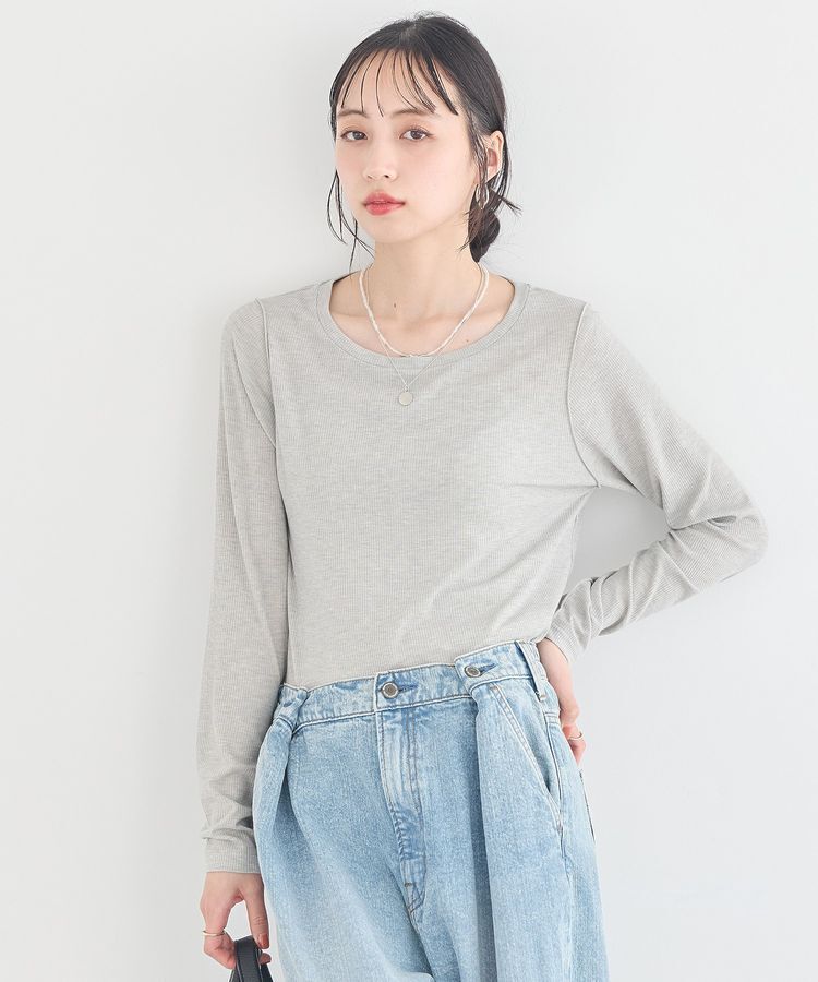 earth music&ecology「微シアーメロープルオーバー」|Tシャツ・カットソー|