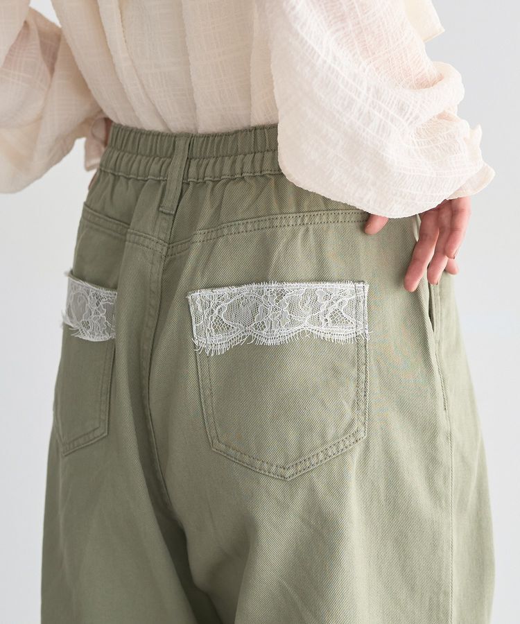 earth music&ecology「ポケットレースカラーパンツ」|その他|