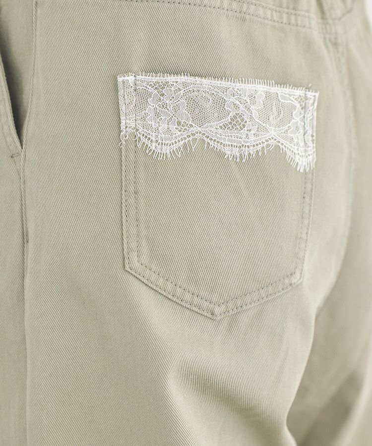 earth music&ecology「ポケットレースカラーパンツ」|その他|