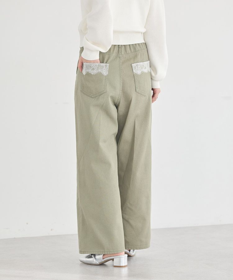 earth music&ecology「ポケットレースカラーパンツ」|その他|