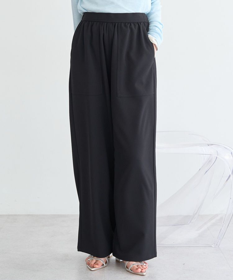 earth music&ecology「リラックスベイカーパンツ」|その他|Black