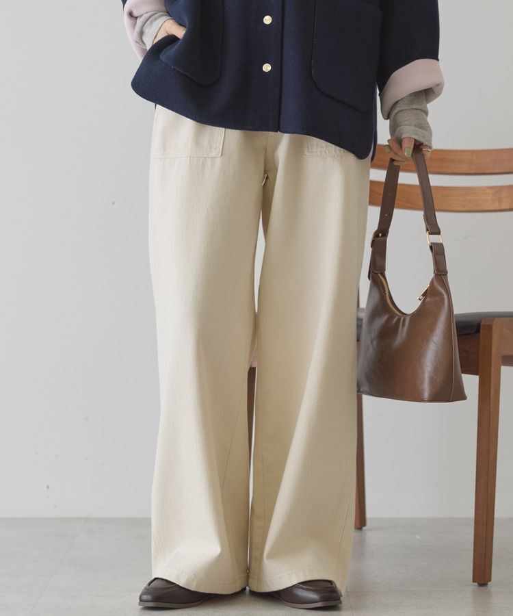 AMERICAN HOLIC「ベイカーデニムパンツ」|デニム|