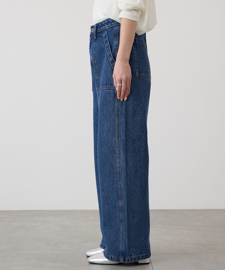 AMERICAN HOLIC「ベイカーデニムパンツ」|デニム|