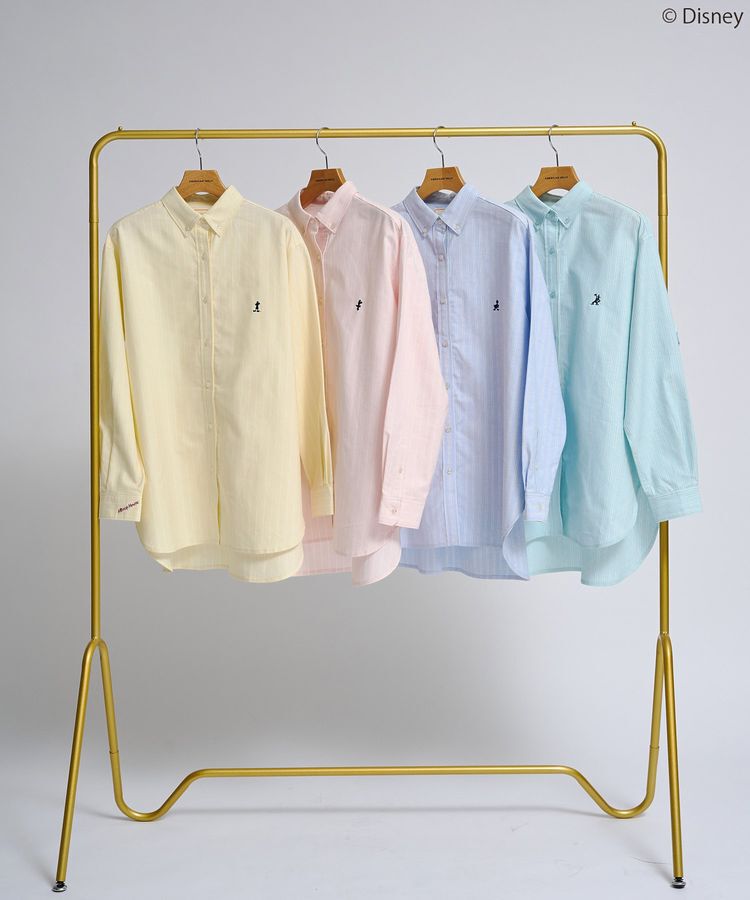 AMERICAN HOLIC「【Mickey&Friends】ボタンダウンシャツ」|シャツ・ブラウス|