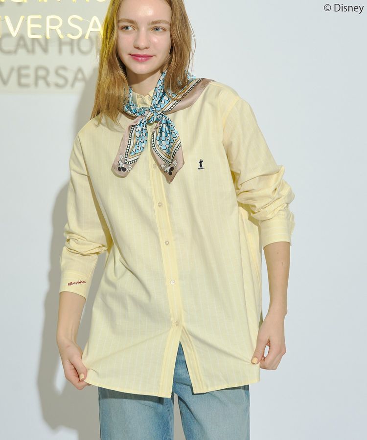 AMERICAN HOLIC「【Mickey&Friends】ボタンダウンシャツ」|シャツ・ブラウス|