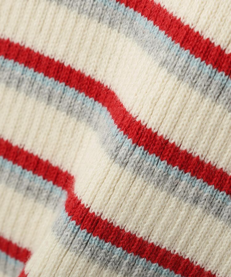 AMERICAN HOLIC「マルチボーダーリブニットカーディガン」|カーディガン|