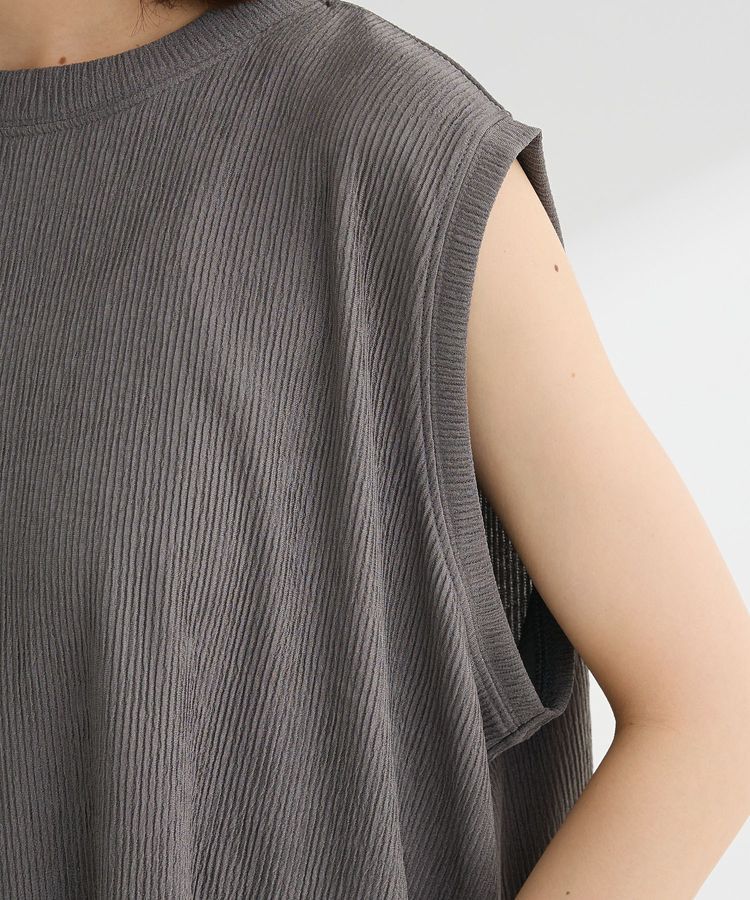 Green Parks「サイドリボンノースリーブチュニック」|チュニック|