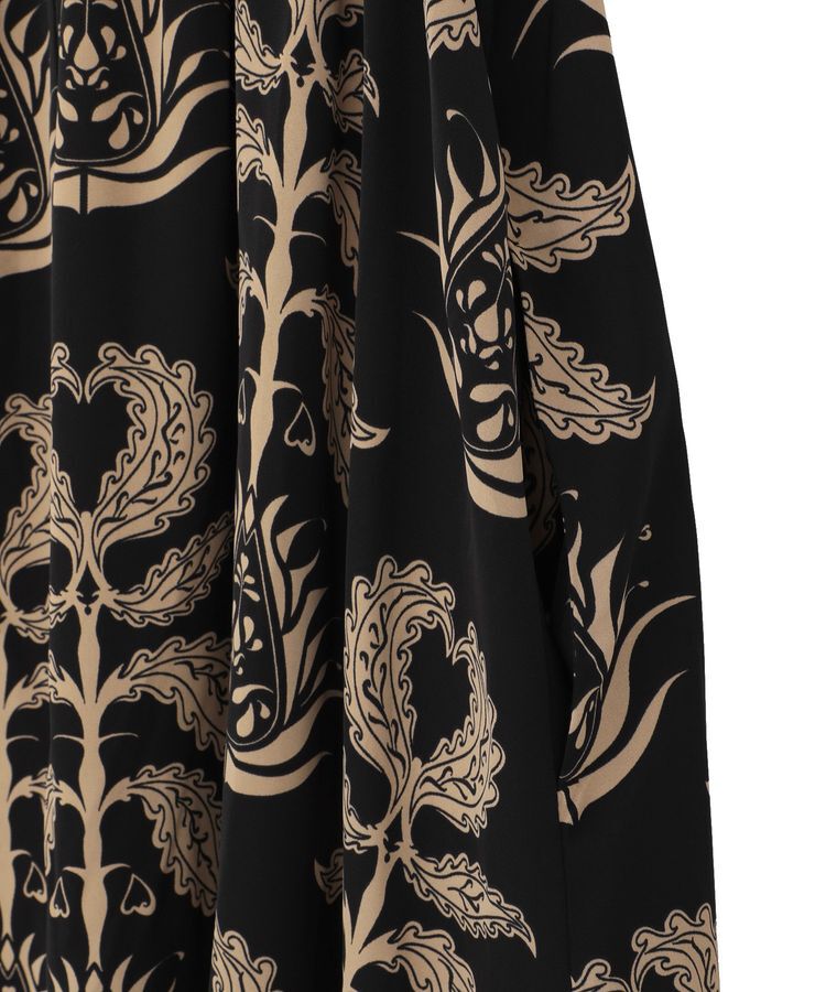 Green Parks「■ESCAR ボタニカルptフリルエプロンワンピース」|ワンピース|