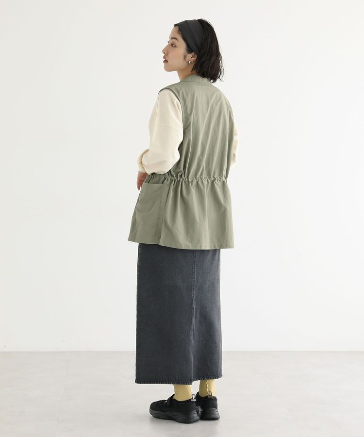 Green Parks「デニムタイトロングスカート」|タイト|