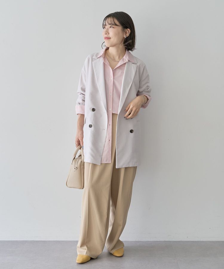 Green Parks「オーバーサイズW釦ライトジャケット」|テーラードジャケット|