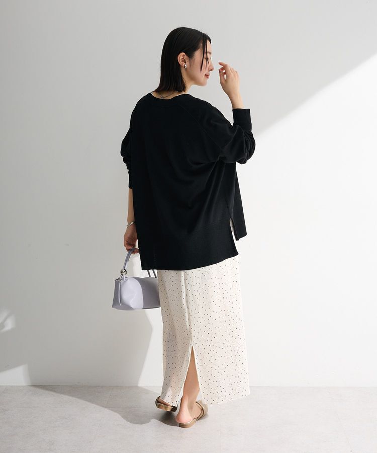 Green Parks「ここちニットVネックカーディガン」|カーディガン|