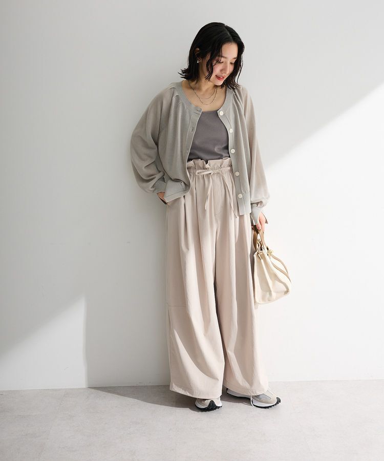 Green Parks「【しのばせカーディガン】ポケッタブルUVカットニットカーディガン」|カーディガン|