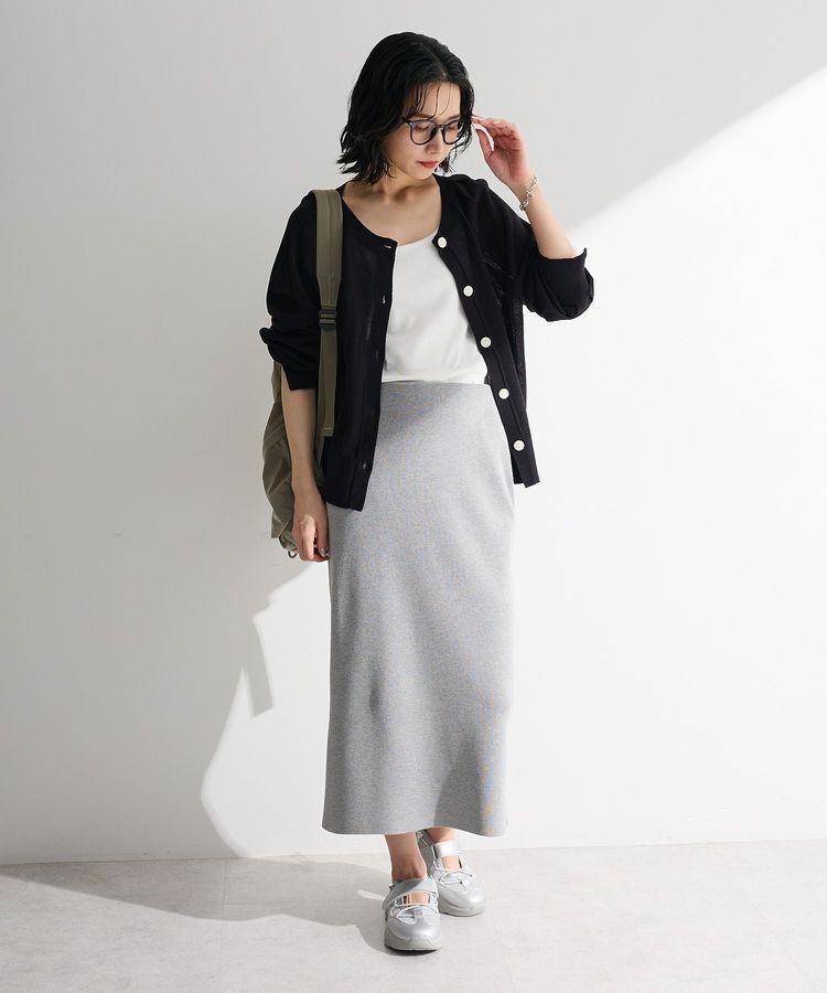 Green Parks「【しのばせカーディガン】ポケッタブルUVカットニットカーディガン」|カーディガン|