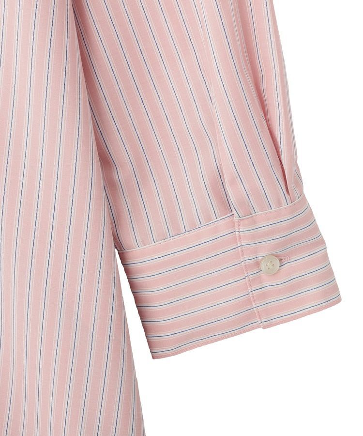 Green Parks「イージーケア抜け衿ウエストタックシャツワンピース」|ワンピース|