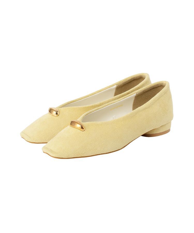 Green Parks「メタルポイントローパンプス」|パンプス|Yellow