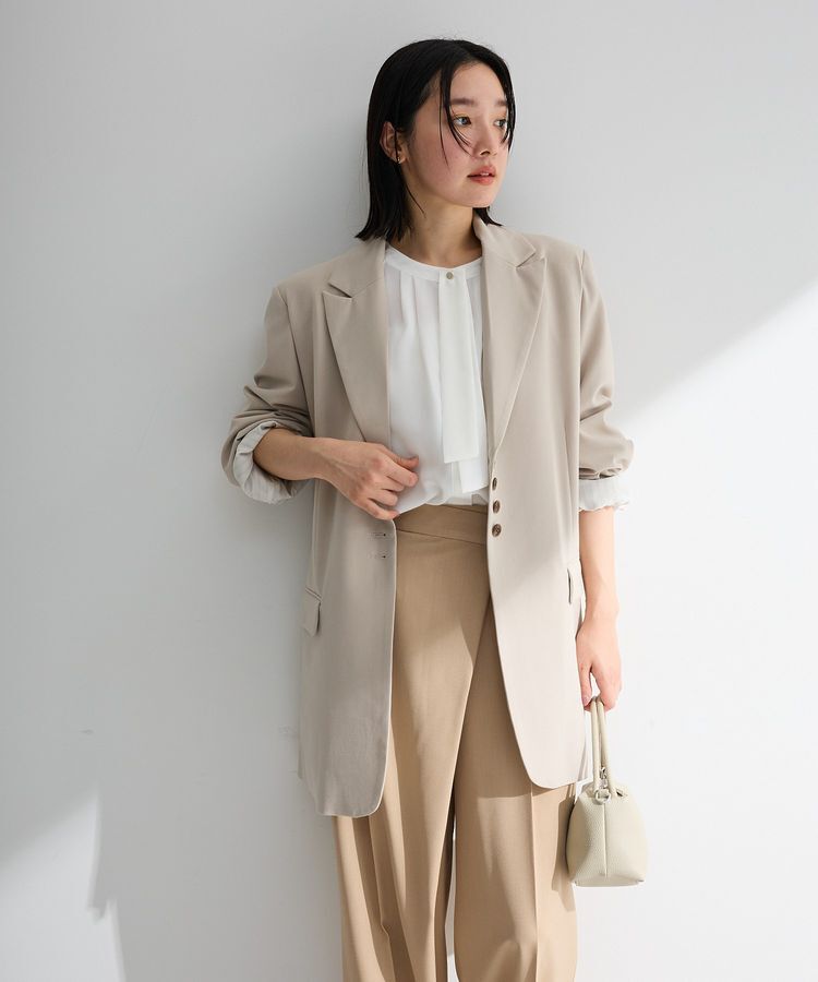 Green Parks「裏付きテーラードジャケット」|テーラードジャケット|