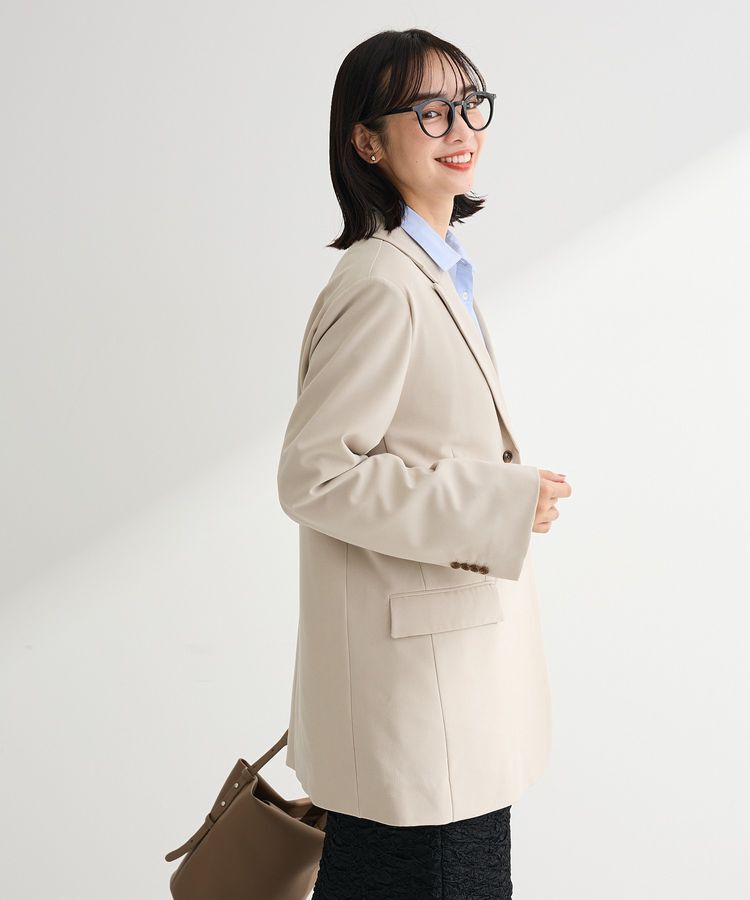 Green Parks「裏付きテーラードジャケット」|テーラードジャケット|