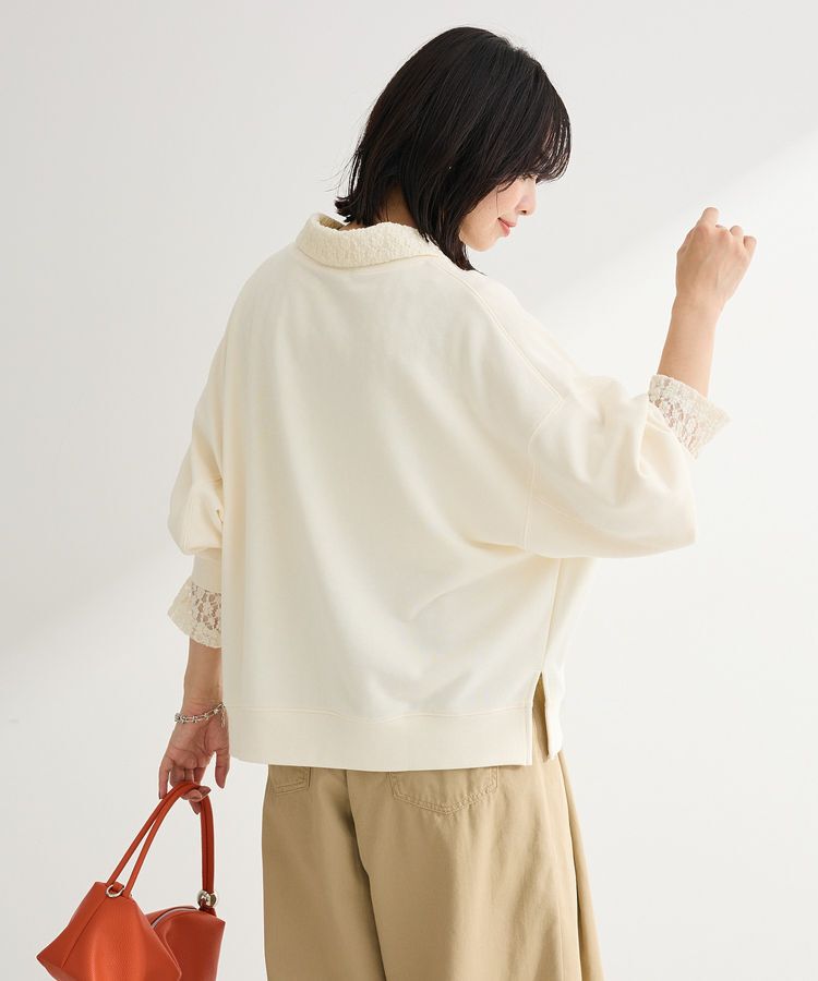 Green Parks「オーバーサイズロゴ裏毛プルオーバー」|スウェット・ジャージ|