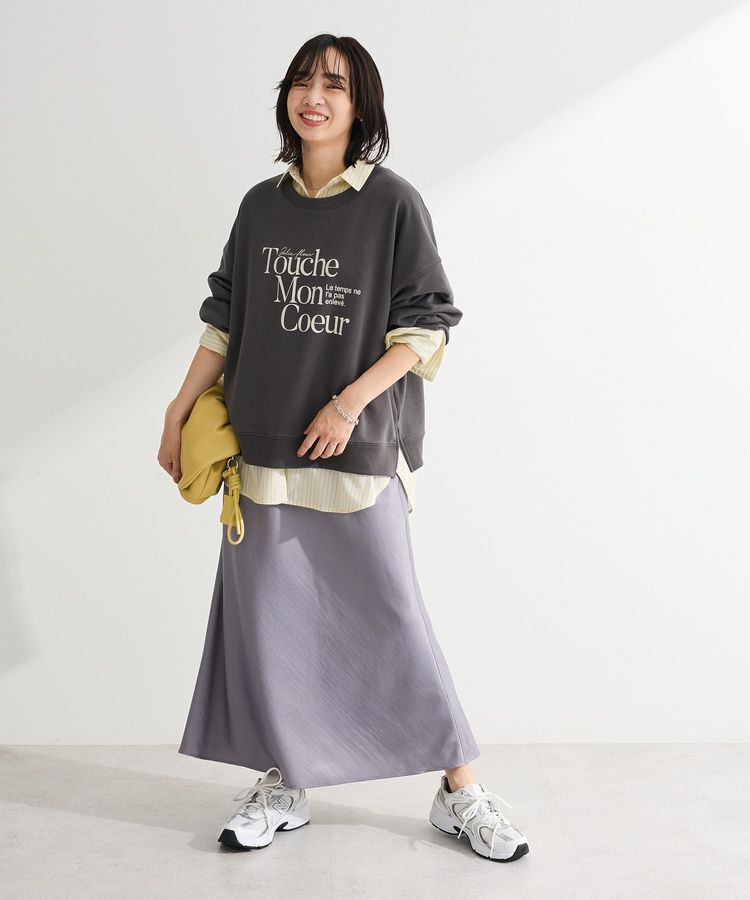 Green Parks「オーバーサイズロゴ裏毛プルオーバー」|スウェット・ジャージ|