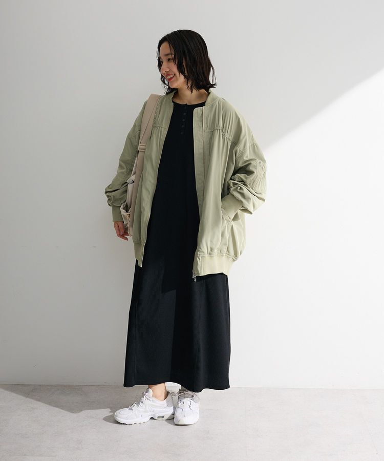 Green Parks「ヘンリーネックワンピース」|ワンピース|