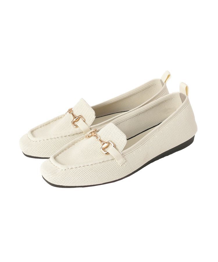 Green Parks「洗えるニットローファー」|ローファー|